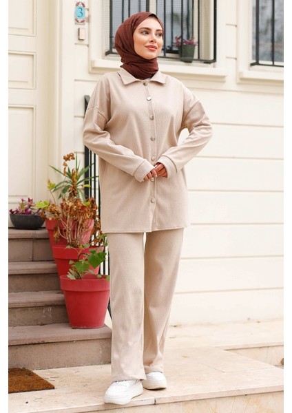Aktel Gömlek Pantolon Ikili Takım 1291 - Taş indirimleri