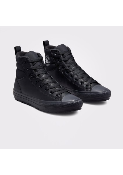 Chuck Taylor All Star Faux Leather Berkshire Unisex Siyah Bot fiyatları