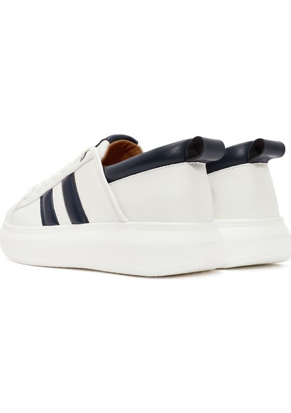 Acbc x Erkek Beyaz Bağcıklı Sneaker 24WFD760118