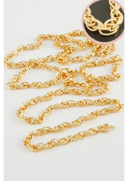 0,5 mm Oval Zincir 1 Metre