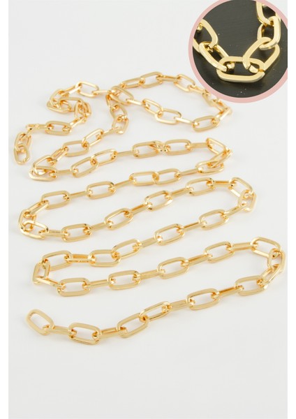 0,7 mm Oval Zincir 1 Metre