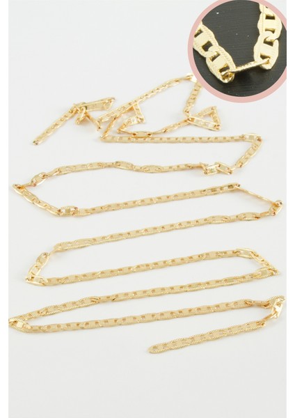 6 mm Oval Zincir 1 Metre