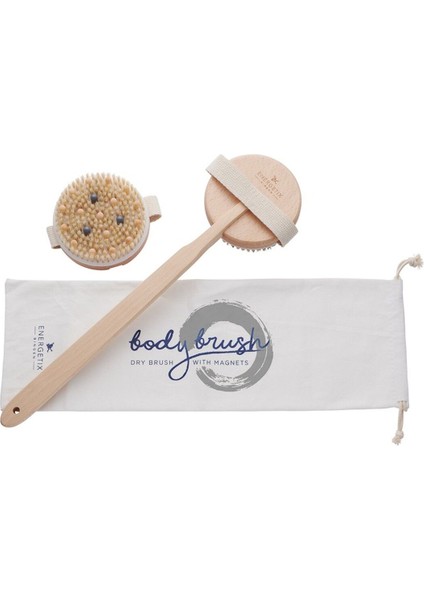 Bodybrush - Manyetik Masaj Etkili Kuru Fırça