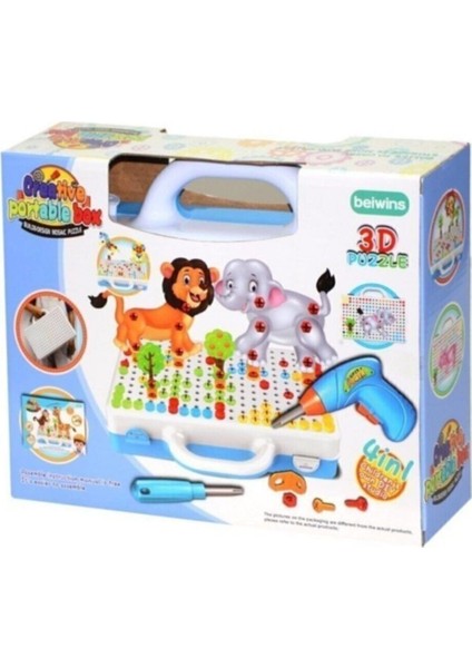 Pilli Matkaplı Vidalama Oyunu