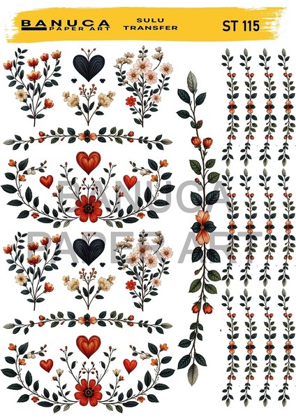 Sulu Transfer BANUCA-ST-115 25×35 cm