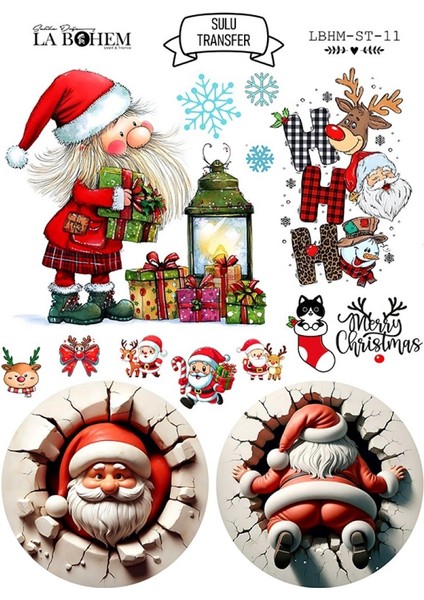 Sulu Transfer La Bohem Lbhm-St-11 25×35 cm