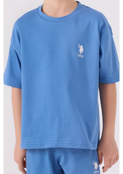 U.s. Polo Assn Erkek Çocuk Mavi Bermuda Takımı fırsatları