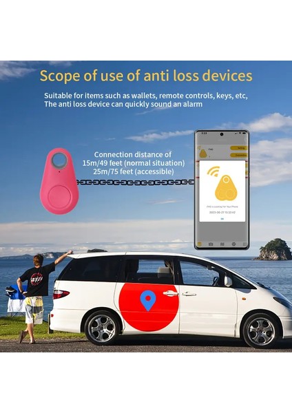 Akıllı Anahtar Bulucu Kayıp Alarmı, Evcil Hayvanlar, Cüzdan, Anahtarlar Için Gps Izleyici
