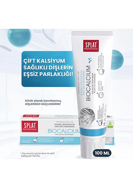 ​Splat Professional Biocalcium Diş Macunu 100ml Diş Minesi Bakımı