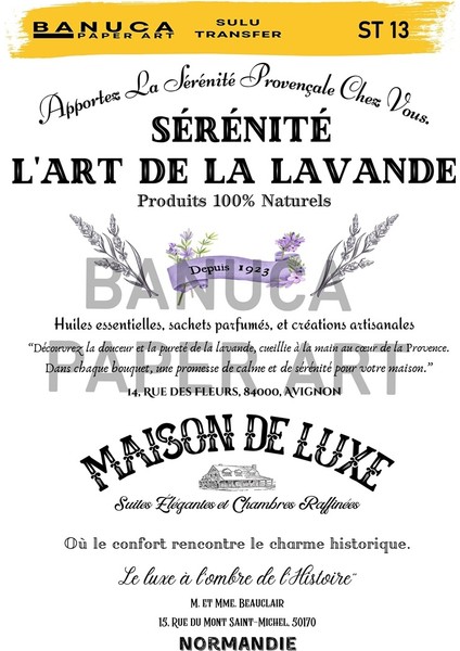 Sulu Transfer Banuca-St-13 25×35 cm