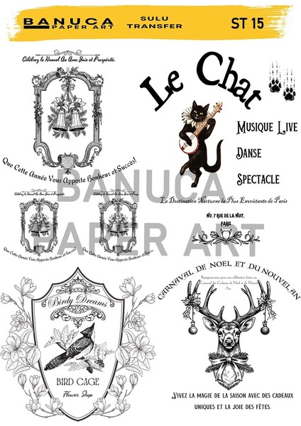 Sulu Transfer Banuca-St-15 25×35 cm