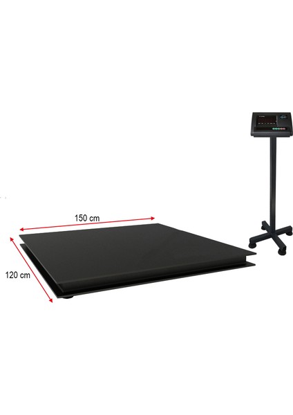A12-LED-120X150-1500KG Platformlu Baskül
