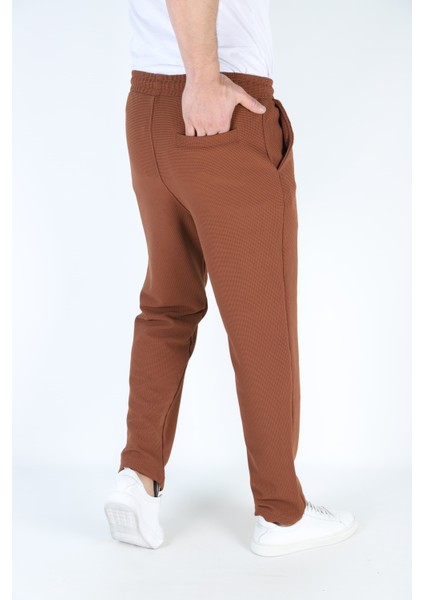 Erkek Waffle Kumaş Eşofman Altı