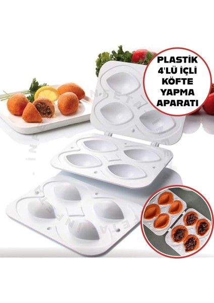 Pratik Içli Köfte Kalıbı Içli Köfte Aparatı - Içli Köfte Kalıbı