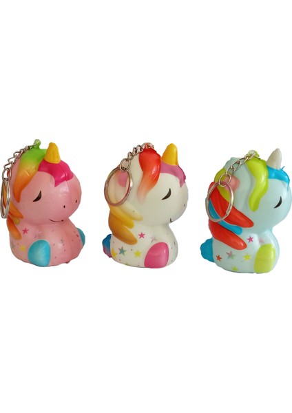 (24 Adet) Squishy 3 Farklı Boy ve Modellerde 3 Cm-20 cm Arası