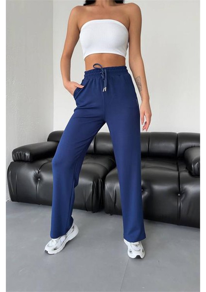 Geniş Paça Yüksel Bel Modal Kumaş Eşofman Altı fiyatları