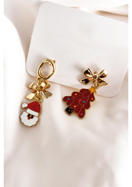 Yılbaşı Kurdela Sallantılı Lüks Hediyelik Kadın Küpe fiyatları