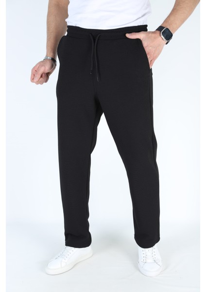 Erkek Waffle Kumaş Eşofman Altı