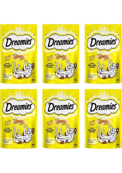 Kedi Ödül Maması Peynir 60gr x 6