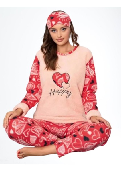 Bayan Polar Pijama Takım 0135