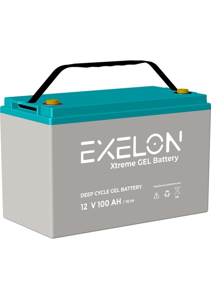 Elka Xtreme 12V-100AH Solar Jel Akü
