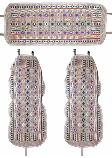 Oto Kilim Ön ve Arka Koltuk 3'lü Set