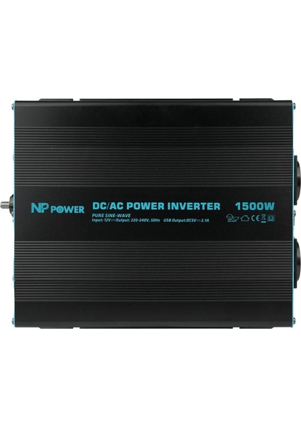 NP1500-12 Np Power 1500W Tam Snüs Inverter 12V