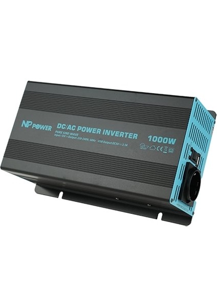 NP1000-12 Np Power 1000W Tam Snüs Inverter 12V modelleri