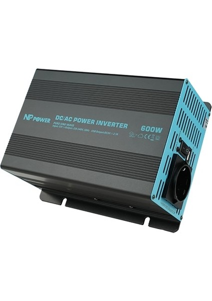 NP600-12 Np Power 600W Tam Snüs Inverter 12V