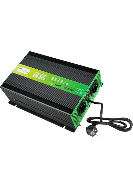 NPS1500-24 Apex 1500W Şarjlı Tam Snüs Inverter 24V