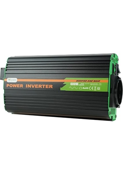 NS600-12 Apex 600W Modifiye Snüs Inverter 12V