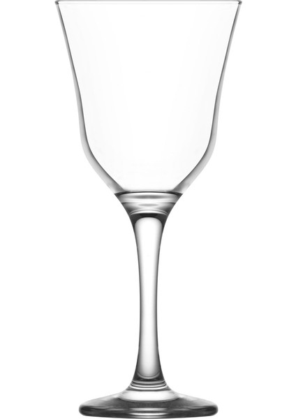 Vals Cam Goblet 6'lı 370 ml Ayaklı (Şarap Kadehi , Kokteyl Bardağı)