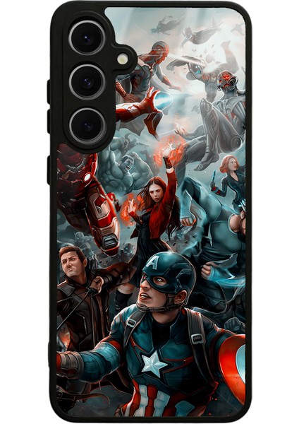 Samsung S24 Fe Avengers Ultron Tasarımlı Glossy Telefon Kılıfı