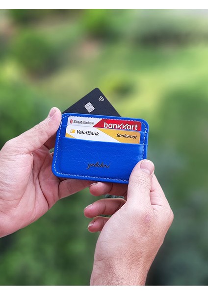 K10 Yd Orijinal Hakiki Deri Unisex Kartlık Cüzdan