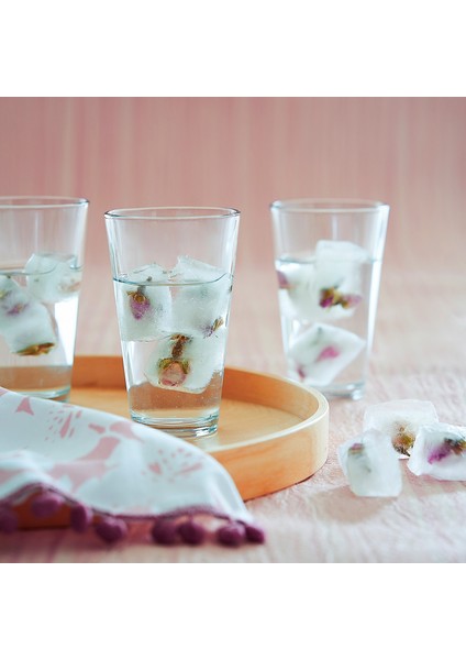 Hera Cam Meşrubat Bardağı 6'lı 325 ml (Büyük Su/Kokteyl Bardağı )