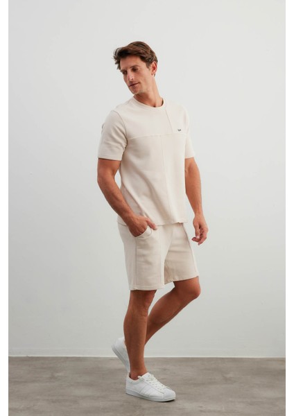 Erkek Pamuklu Cepli Kesik Detaylı Şort fiyatları