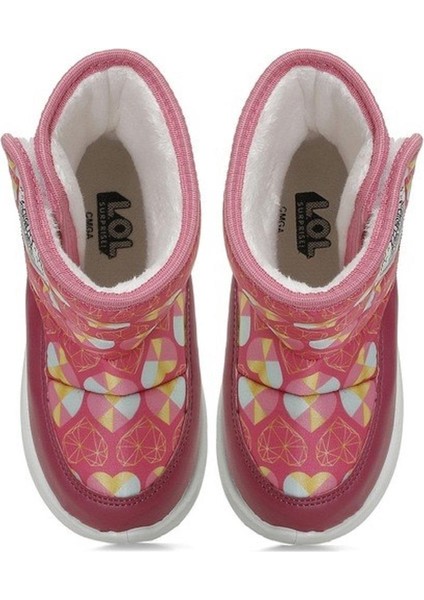 Royha Pembe Cırtlı Kürklü Kız Çocuk Kar Botu fırsatları