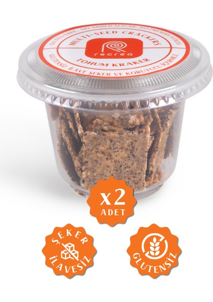 Glutensiz Tohum Kraker
