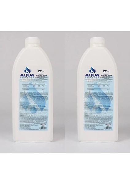 Dezenfektan Zefiran 1litre 2 Adet
