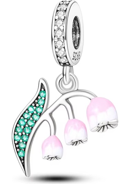 Lotus Çiçeği Sallantılı Charm