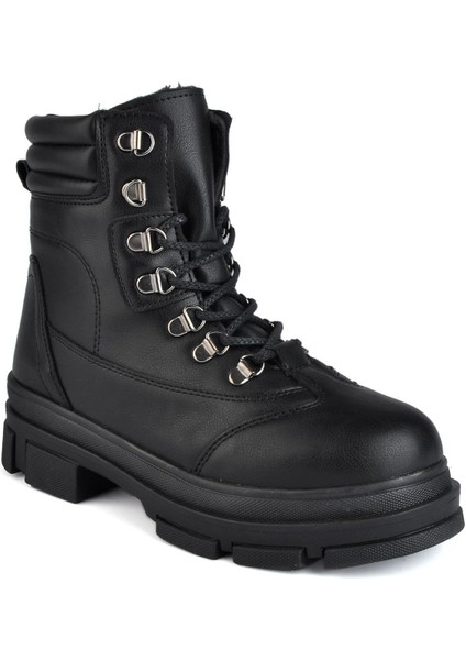 Rahat Bağcıklı Fermuarlı Kadın Bot