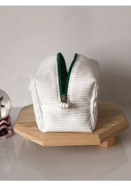 Yılbaşı Desenli Nakışlı Makyaj Çantası 18X10X10 Cm, Organizer, Hediyelik fiyatları