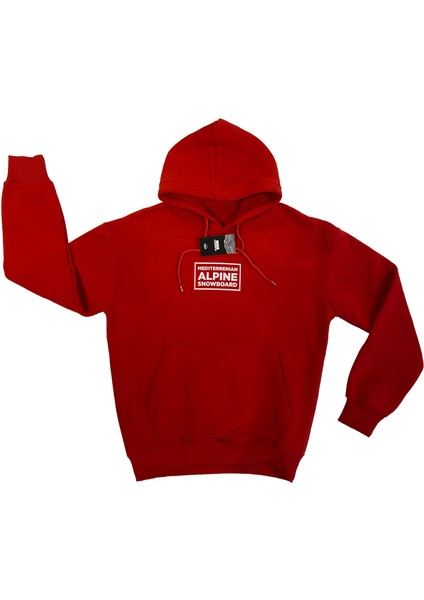 Mas Team Daytona Kırmızı Hoodie