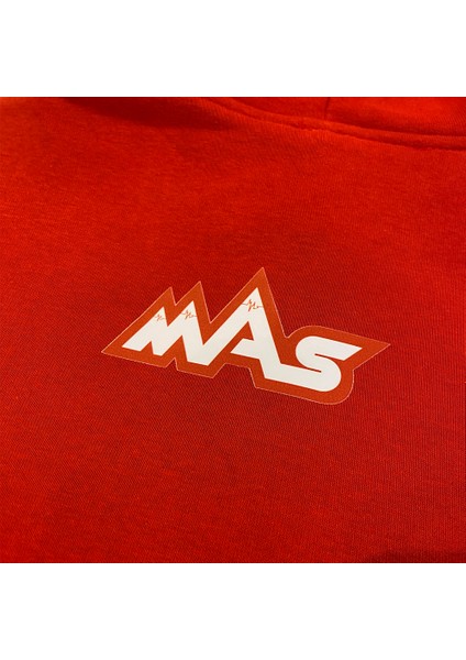 Mas Team Daytona Kırmızı Hoodie