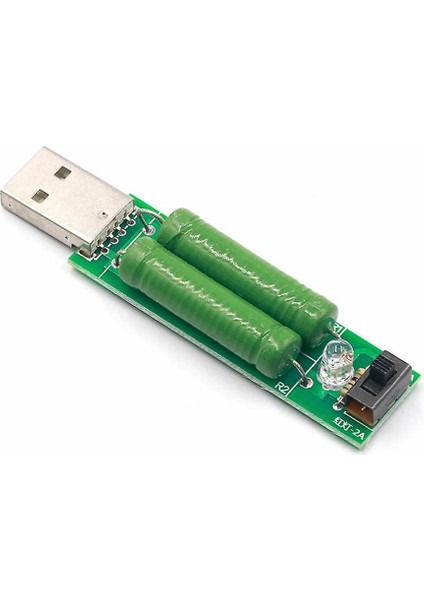 USB Elektronik Yük Pil Akü Powerbank Kapasite Deşarj Test Cihazı