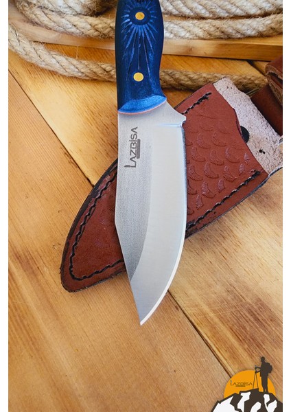 Verzalit Ahşap Sap Outdoor Kamp Bıçağı Çakısı Kılıflı Piknik Bıçak Çakı Mutfak Bıçağı ( KMÇ-253 ) fiyatları
