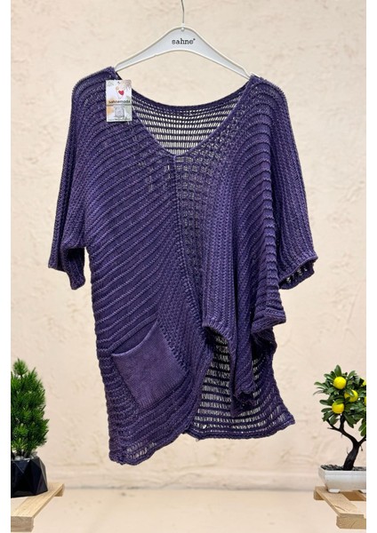 Tek Cep V Yaka File Salaş Kazak