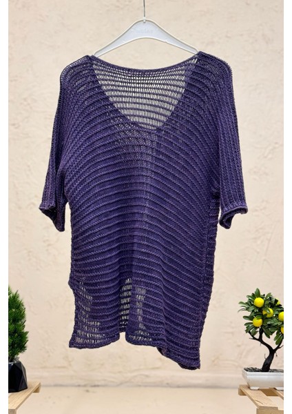 Tek Cep V Yaka File Salaş Kazak fiyatları