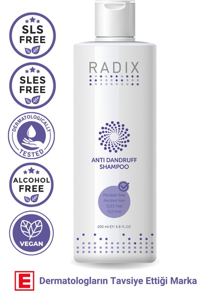 Kepek Önleyici Şampuan 200 ml - Anti Dandruff Shampoo
