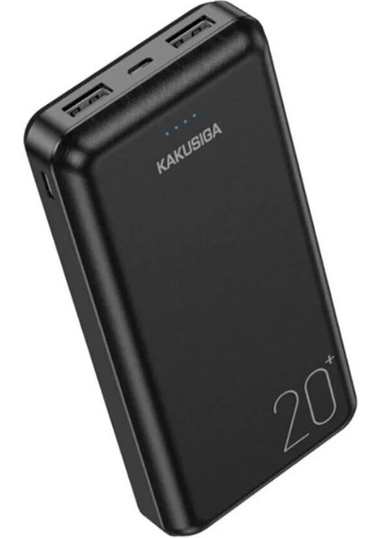 3 Portlu Hızlı Şarj Özellikli 20000 Mah Powerbank Taşınabilir Şarj Cihazı 2 USB Çıkış 22.5W